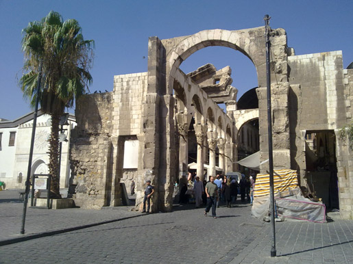 سوریه - دروازه شهر - روبروی مسجد اموی