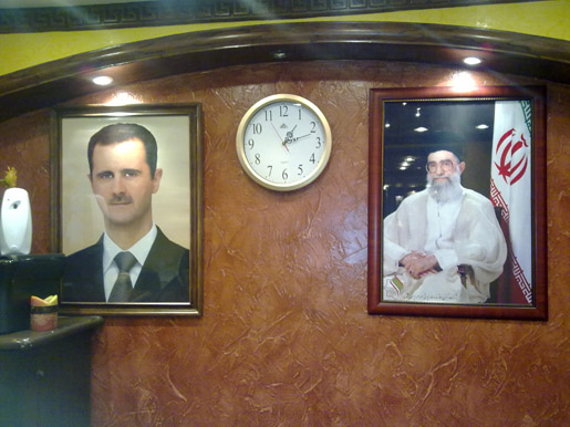 سوریه - عکسی از لابی هتل
